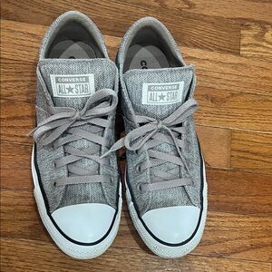 Converse All Star Textured Gray Sneakers